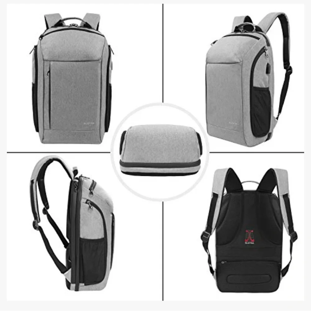 SLOTRA Laptop Backpack with Camera Case and USB charging port